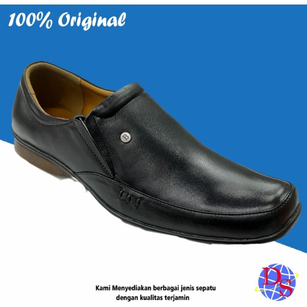 Sepatu Pantofel Pria Bobby Brown Jp 994 Hitam Sepatu Kulit Pria Sepatu Pesta Pria