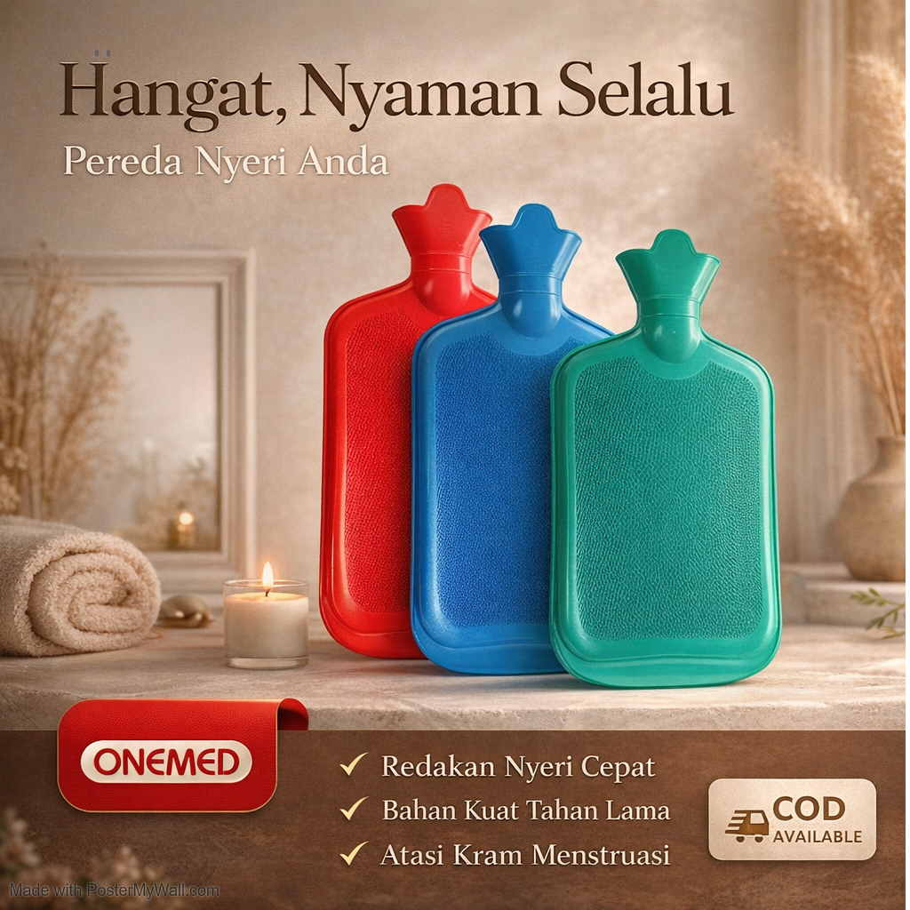 OneMed Kantong Kompres Hangat | Bantal Kompres | Buli Buli WWZ