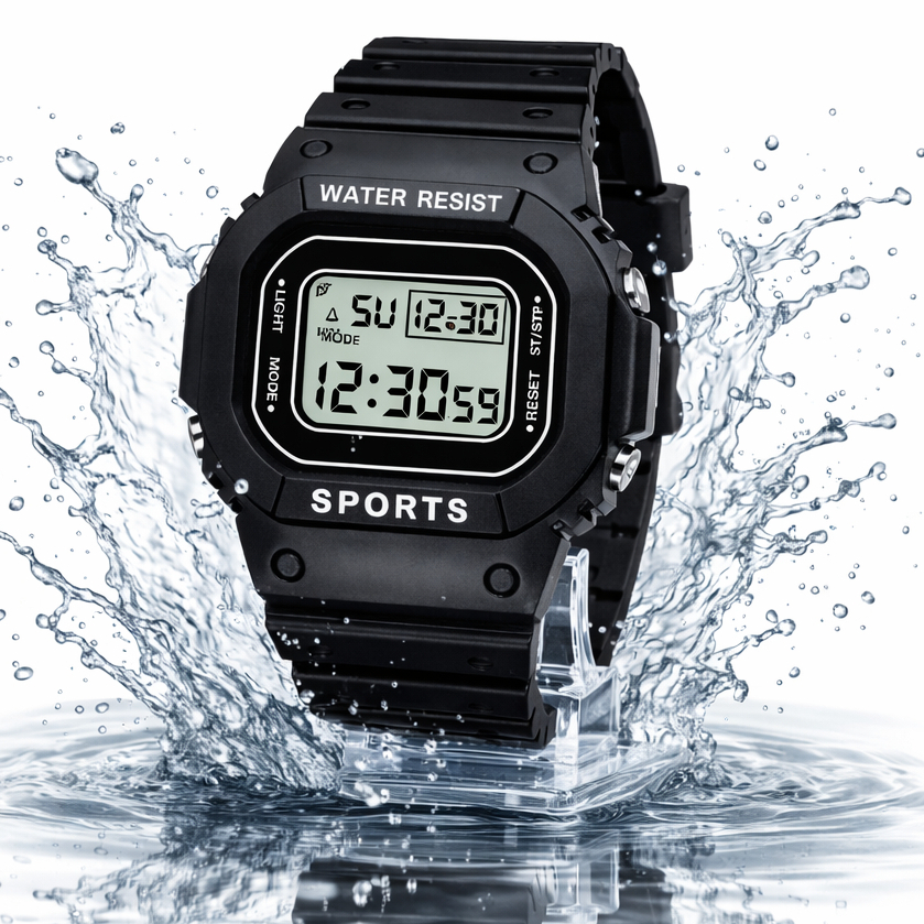 Jam Tangan Anak Cowok Cewek Sport Digital Led Anti Air