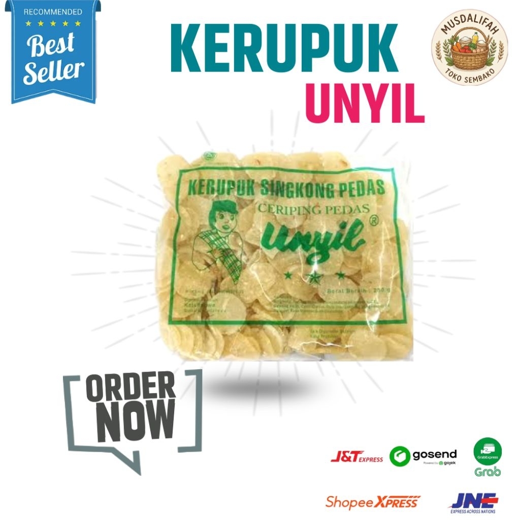 Kerupuk Unyil Singkong Pedas