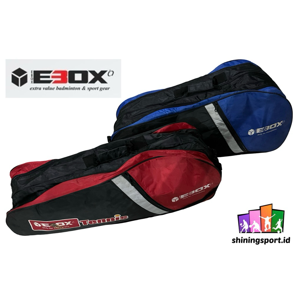 Tas Raket Tennis Ebox 2R 100% Original
