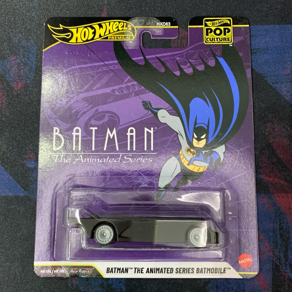 hot wheels premium pop culture batman the animated series batmobile