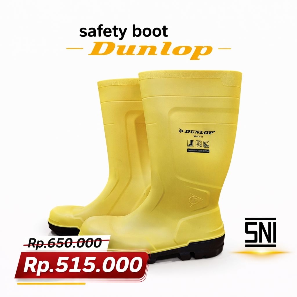 Sepatu Safety Boot Dunlop Safety Shoes Dunlop