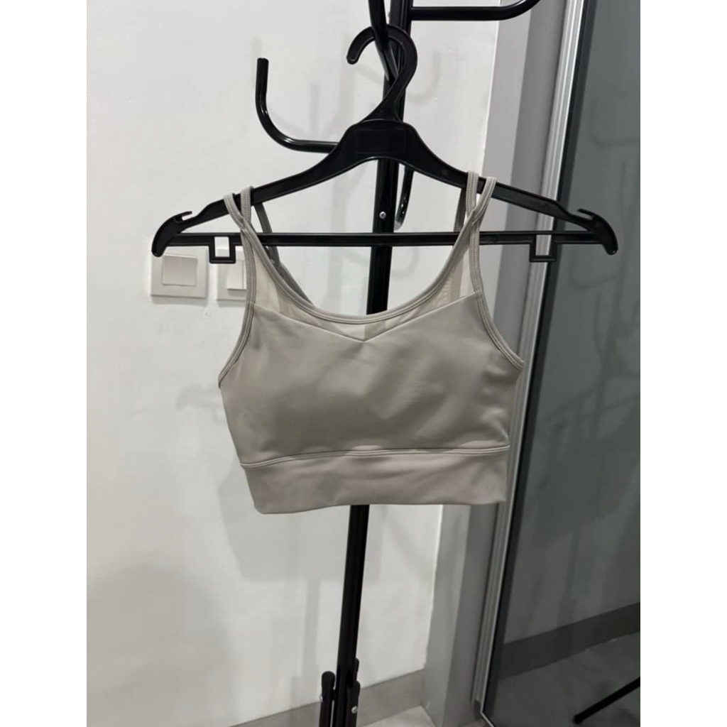 laica coast sport bra size s preloved warna griss