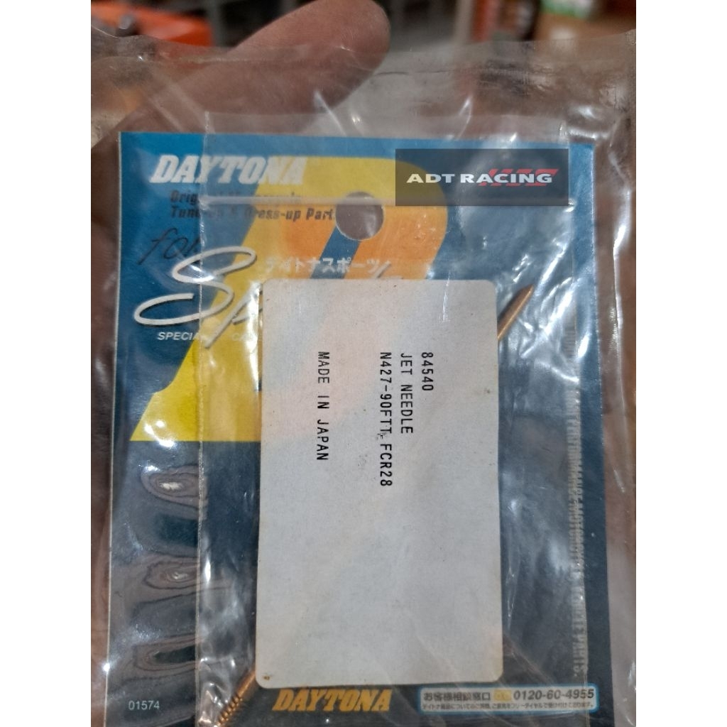 jarum karbu FCR 28 DAYTONA SUDCO original