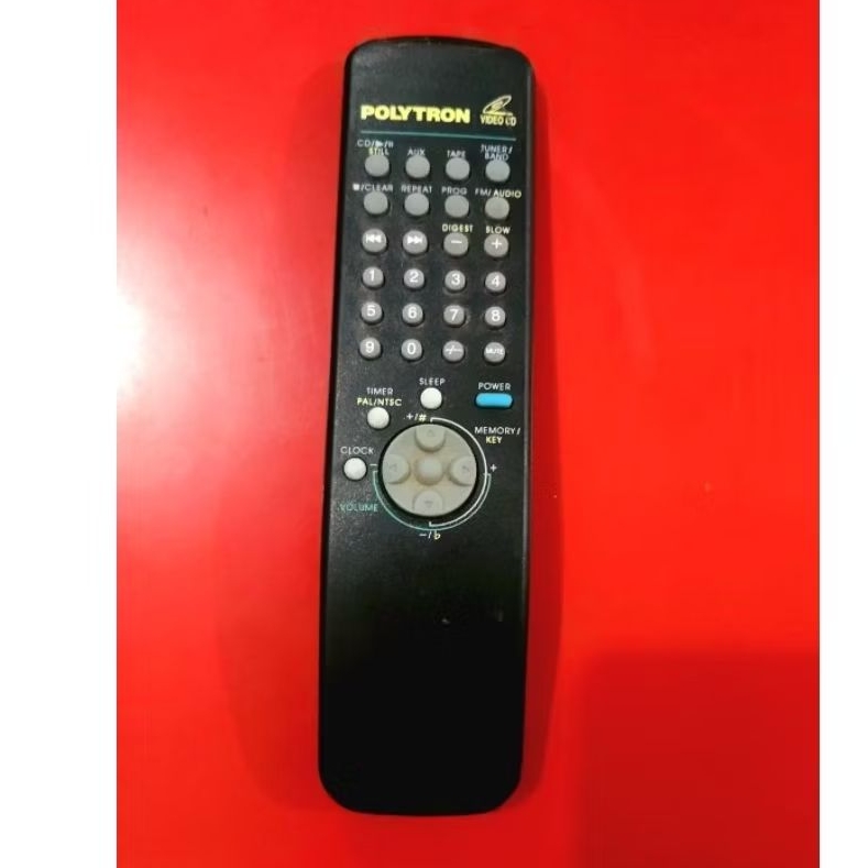 REMOT COMPO GRAND VCD POLYTRON ORIGINAL