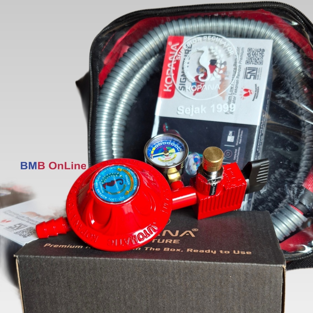 Regulator Kompor Gas LPG Pertamina TopGas Safety Lock Prime Pengaman Penghemat Gas Elpiji