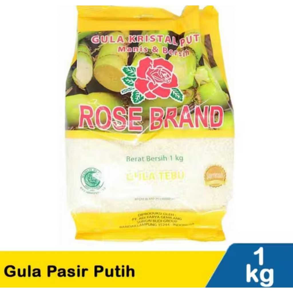 GULA PUTIH ROSEBRAND  1 KG/GULA PUTIH ROSEBRAND