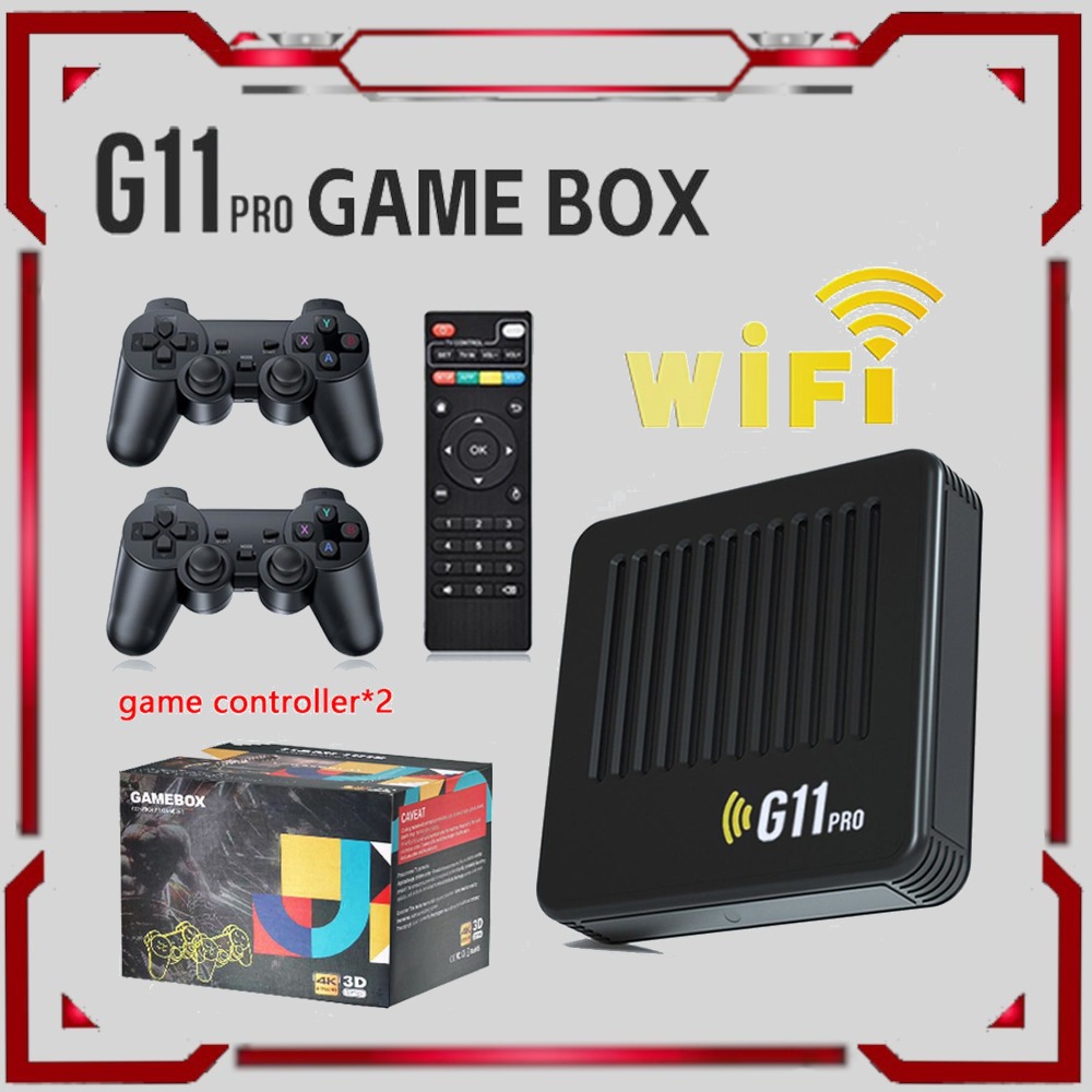 POWKIDDY G7 Game Box / Game Box G11 Pro Video Game Console Android TV HDMI Retro Gamebox Mini