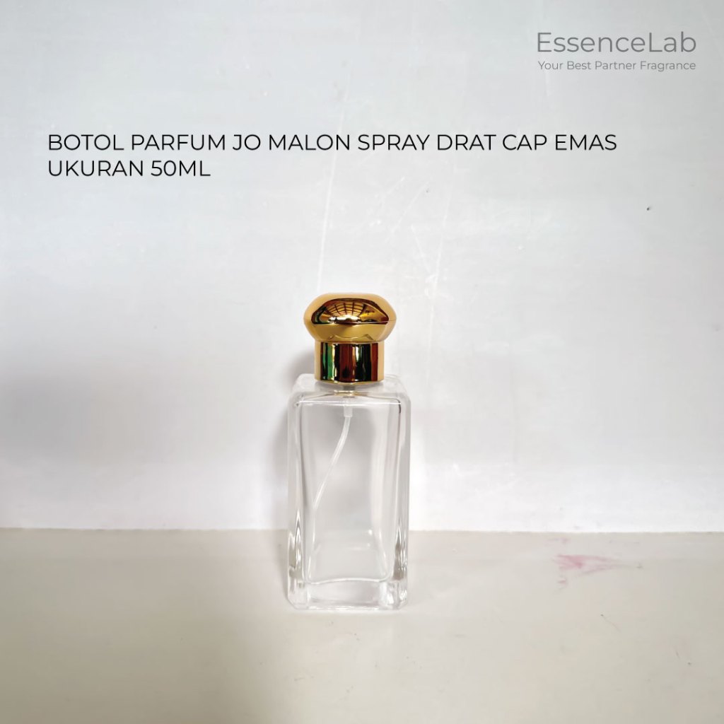 BOTOL PARFUM JO MLN CAP EMAS 50ML - BOTOL PARFUM WANITA MEWAH BENTUK JO MLN ISI 50ML