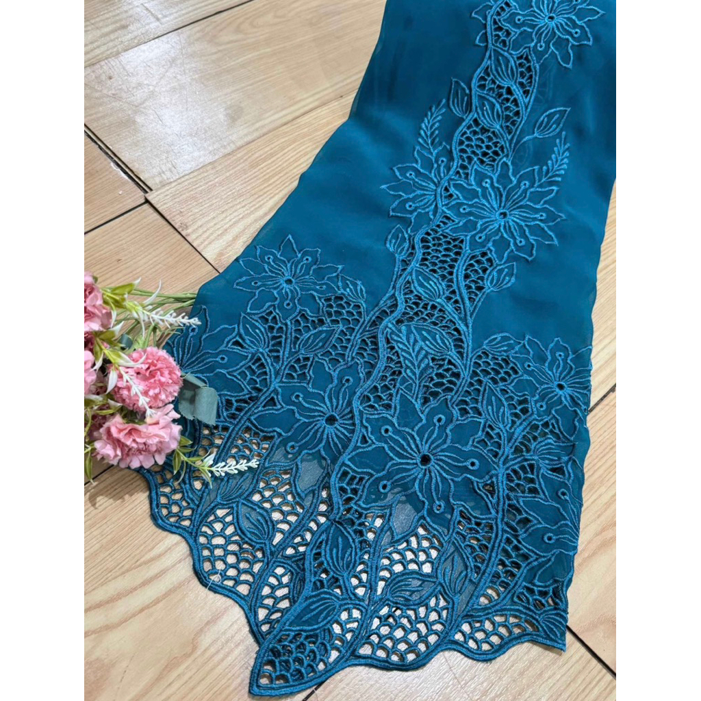 DAHLIA- kain kebaya bordir bahan kebaya bali