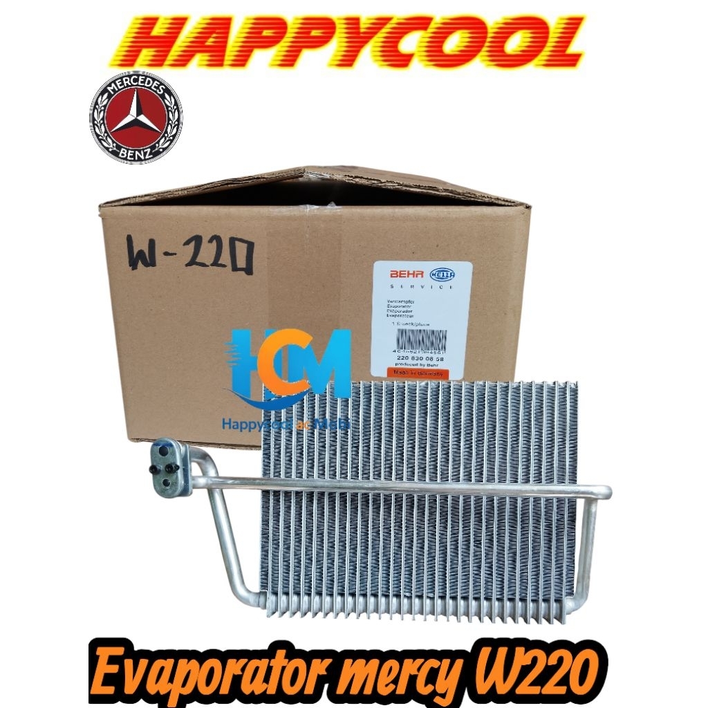 Evaporator Evap Coil AC Mobil Mercy W220 S-CLASS  gen 4 1998-2005 BEHR