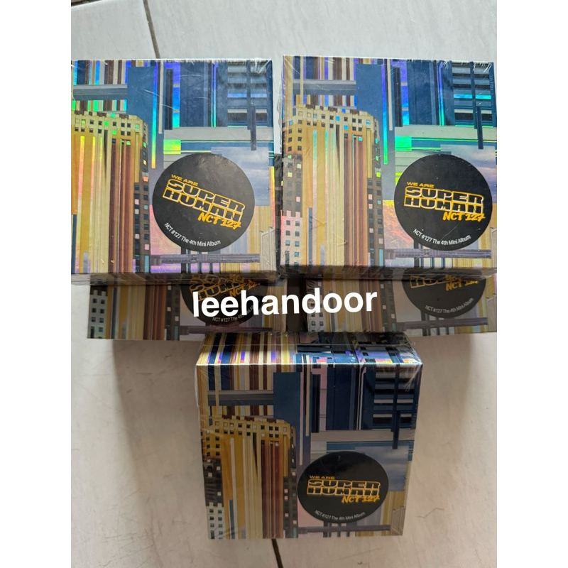 [READY STOCK] album kihno sealed superhuman nct127 taeyong yuta johnny jaehyun doyoung mark jungwoo 