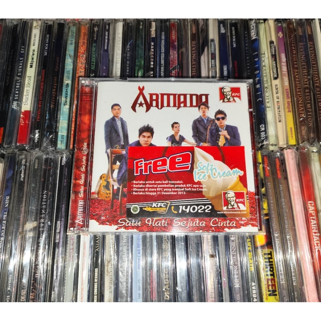 CD Armada - Satu Hati Sejuta Cinta