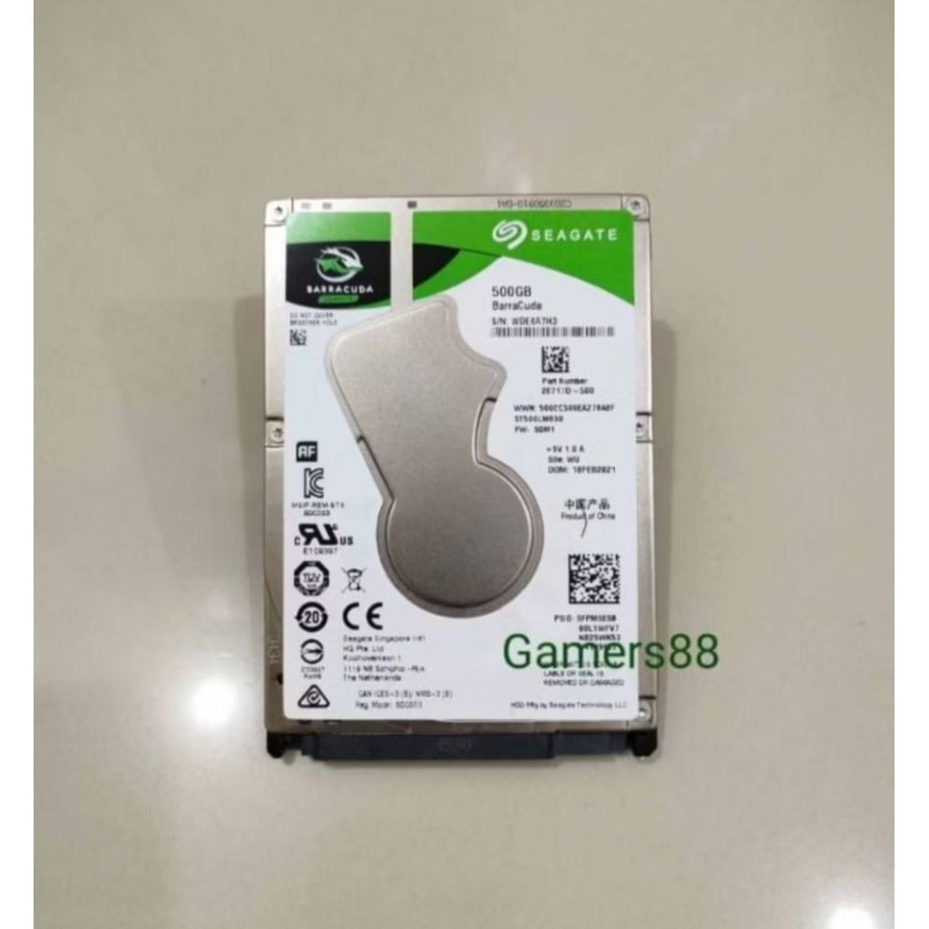 Hardisk 500GB Seagate HDD 500GB Sata 2.5" Laptop Notebook ps Type G