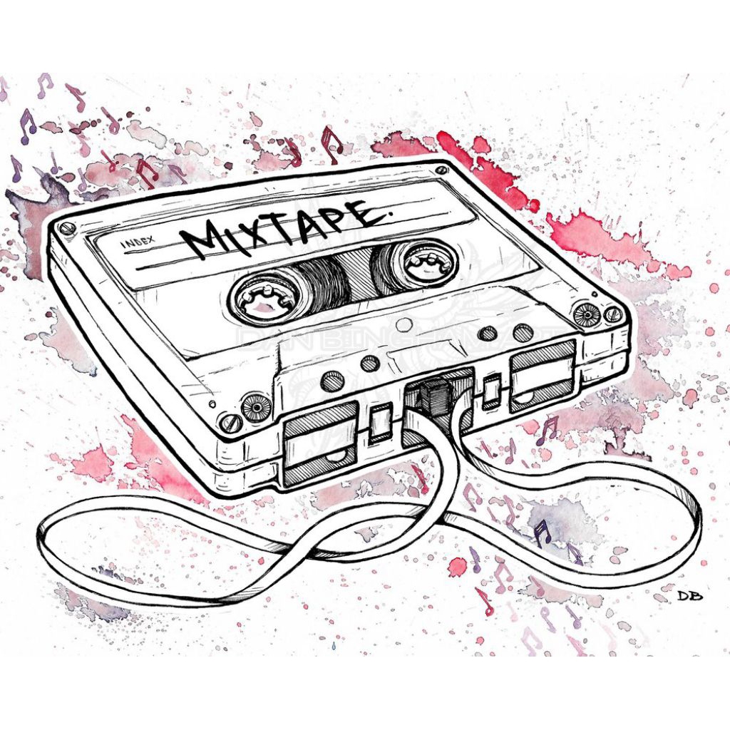 Mixtape Rekam Custom Kaset Pita Sesuai Permintaan