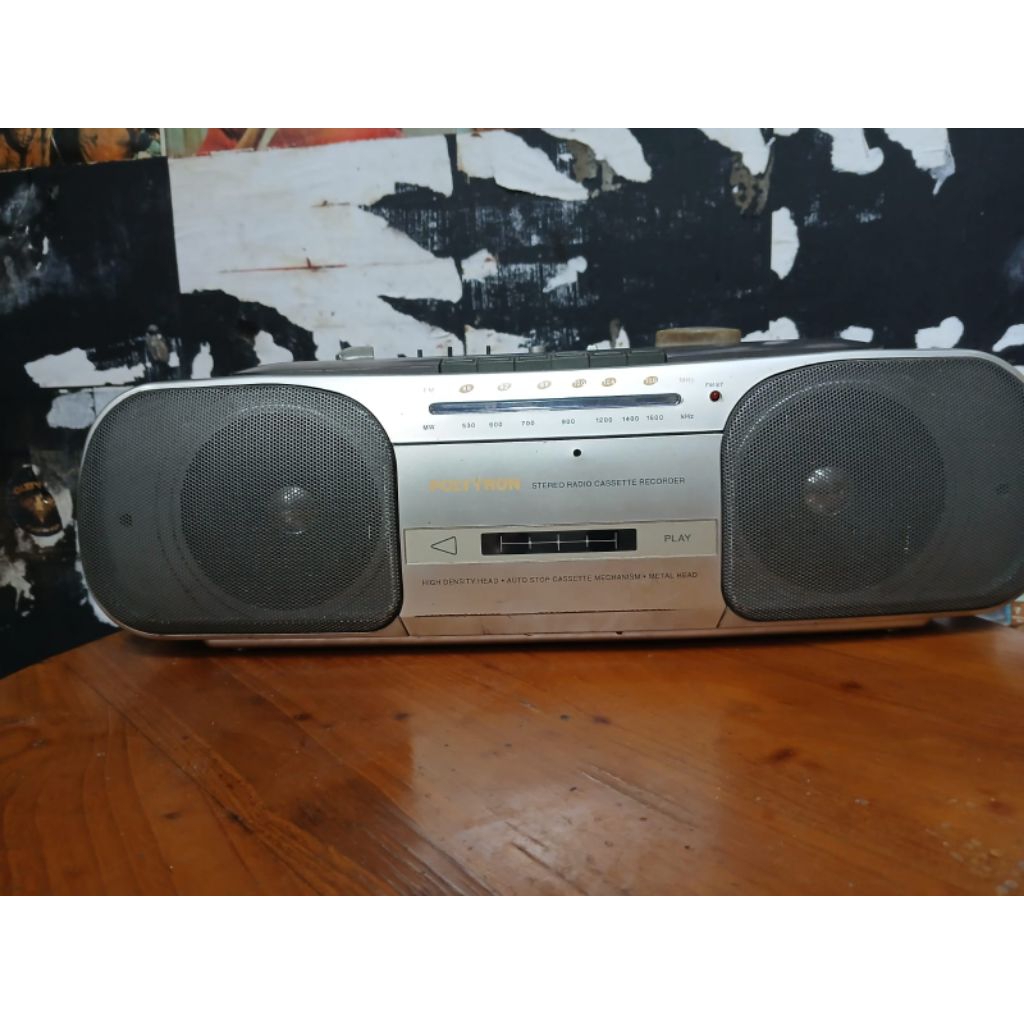 radio tape Polytron psc 123 second