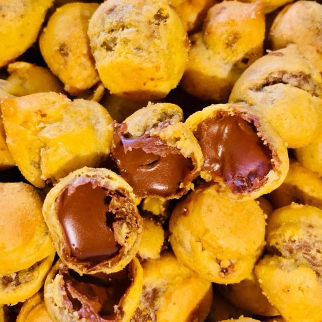 soes coklat kering renyah - 100gr, 250gr, 500gr