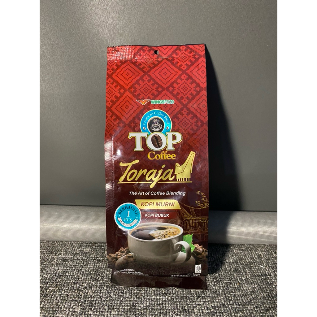 TOP COFFEE TORAJA | KOPI TORAJA 158gr | KOPI BUBUK TORAJA