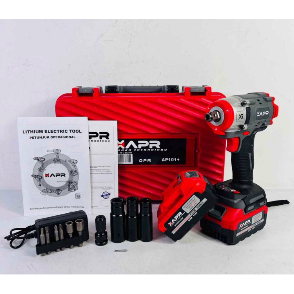 IMPACT WRENCH APR 101+ SET / IMPACT APR CORDESS 2 bateraiL