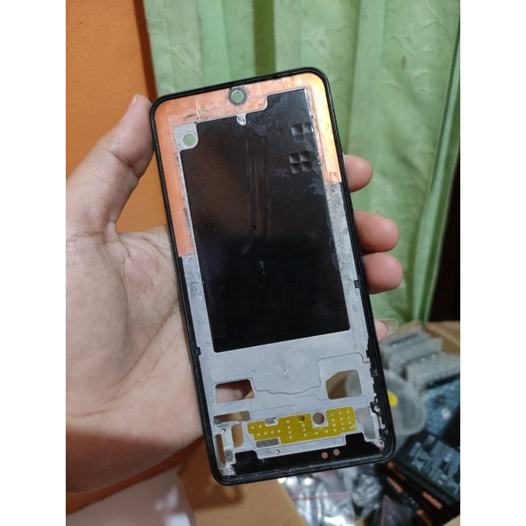 FRAME LCD POCO F3 BIRU ORIGINAL