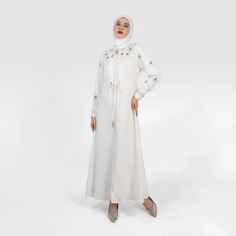 Hikmat Abaya A6364 Warna White
