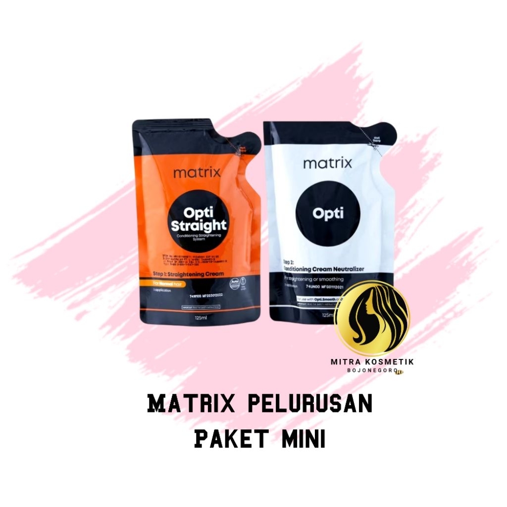 Matrix Paket Mini Optistraight (Obat Pelurus Rambut)
