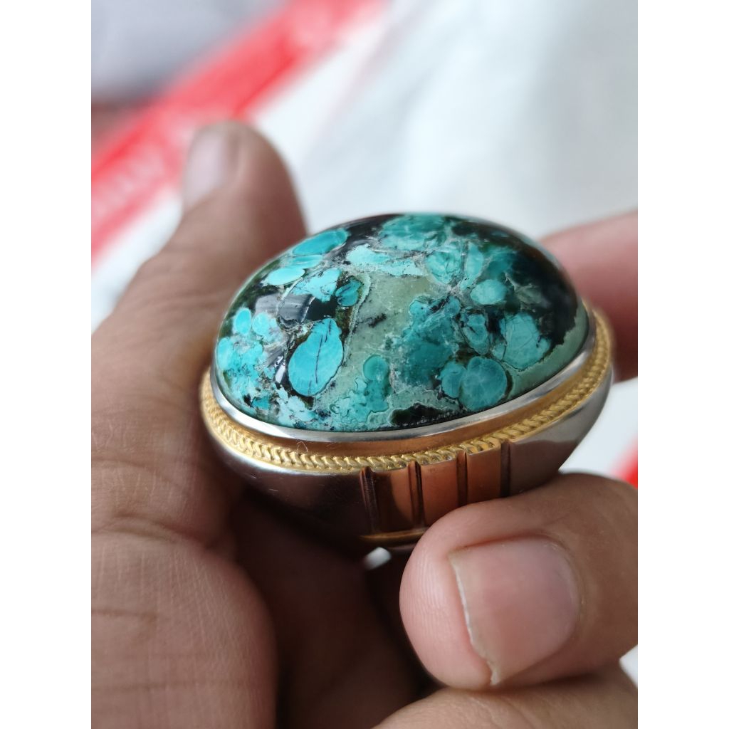 batu cincin bacan kura jumbo