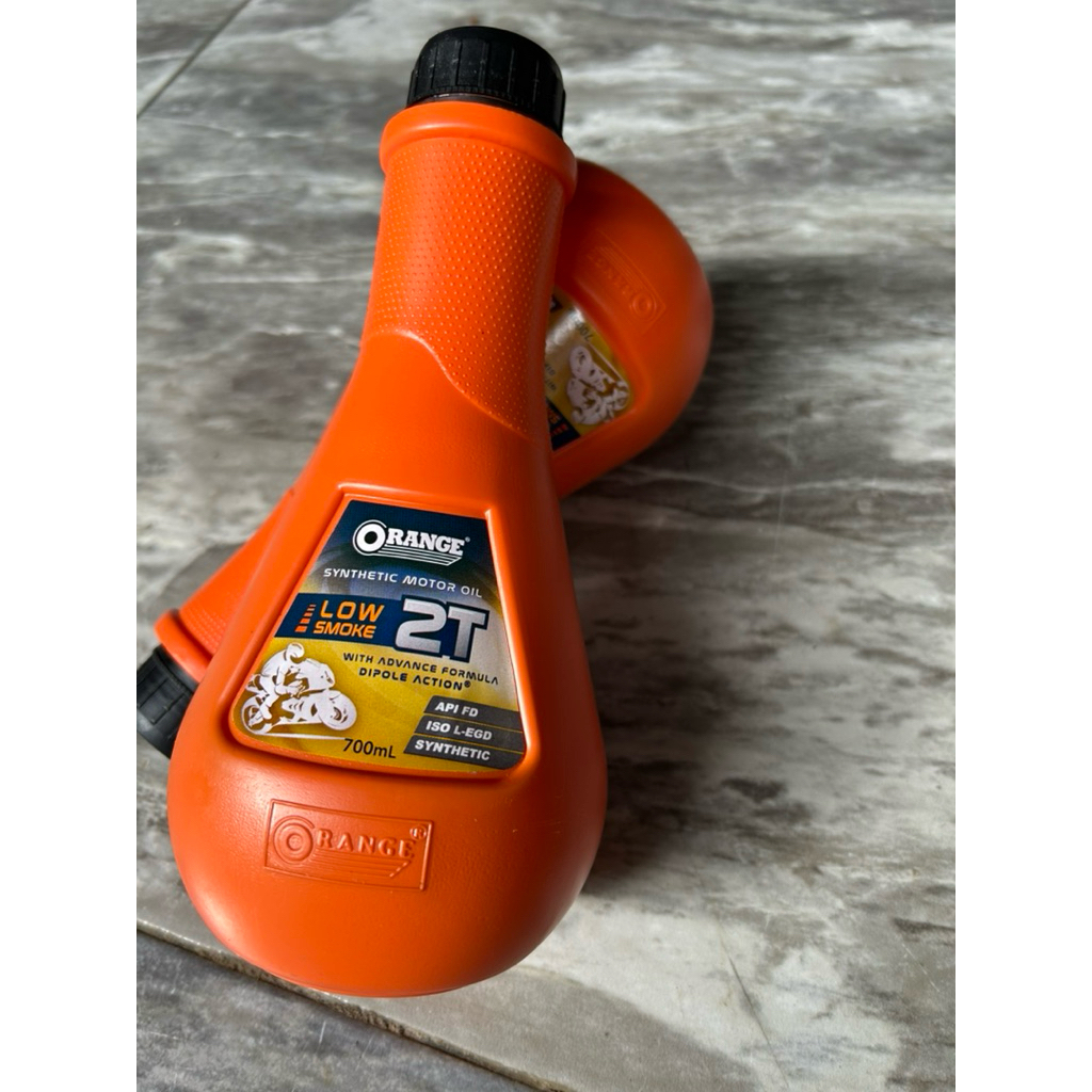 oli samping 2T orange low  smoke olsam