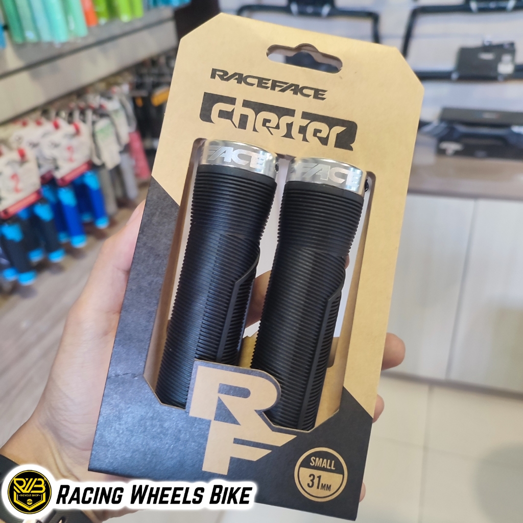 Raceface Hand Grip Chester Black Silver