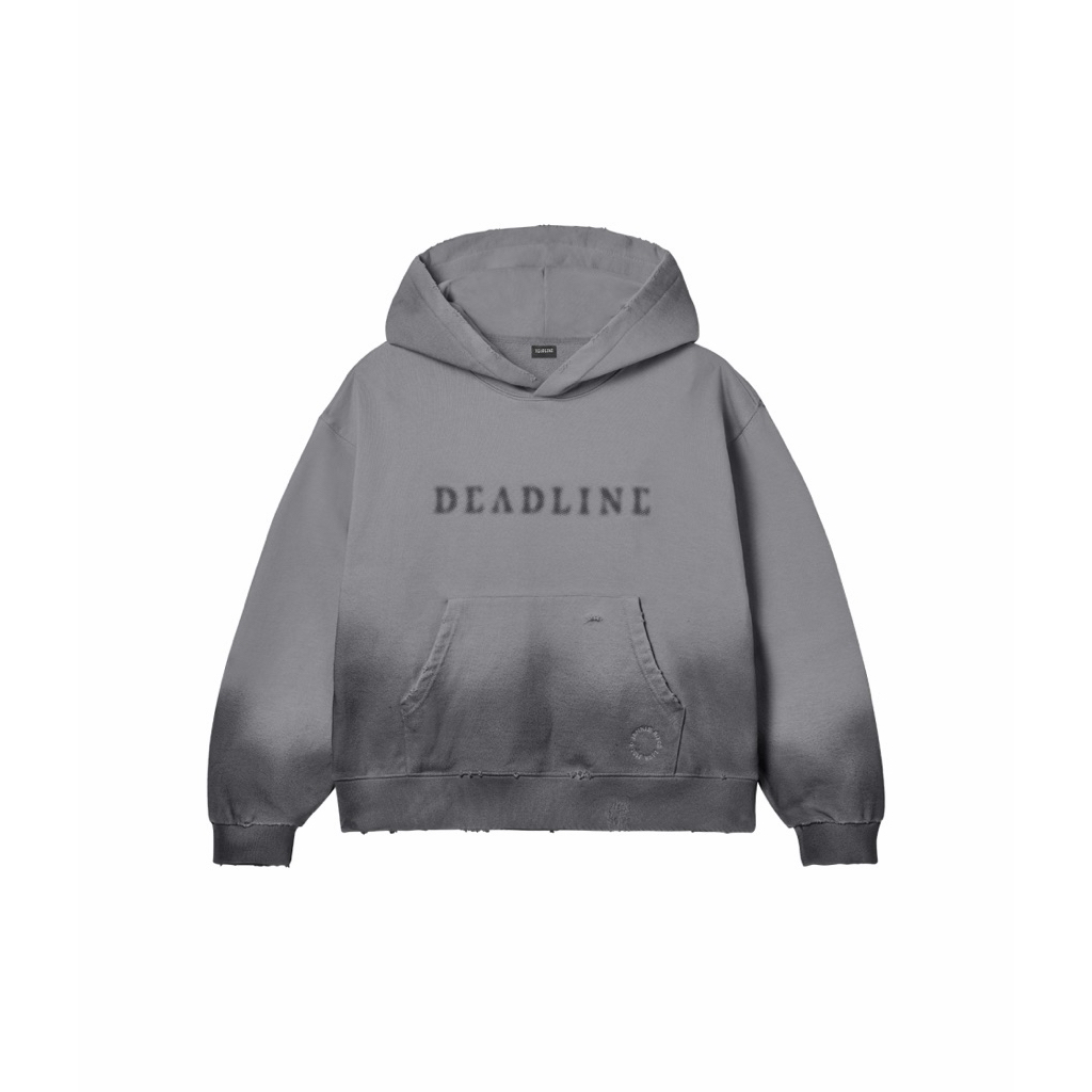 [PRE-ORDER] Blackpink Deadline Official Merchandise - Gray Tie Dye Hoodie