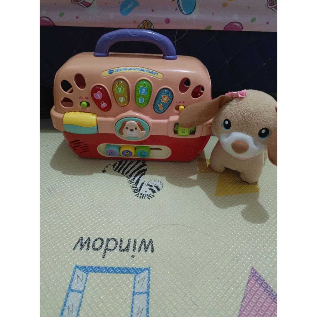 vtech dog pet carrier preloved