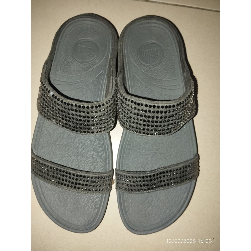 Sandal Fitflop Flare Grey 39 Preloved