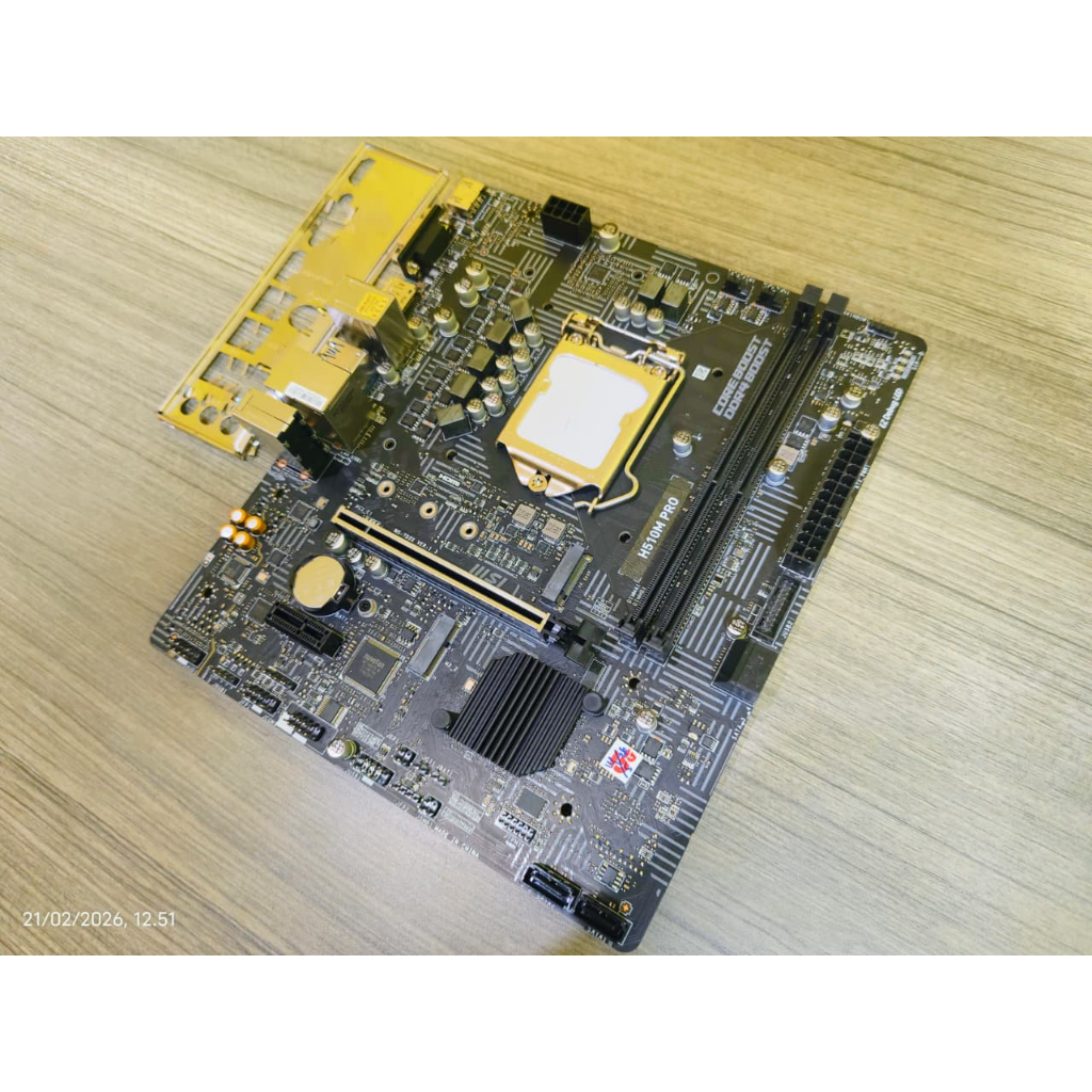 Paket Motherboard H510 processor intel core i3 10100F LGA 1200