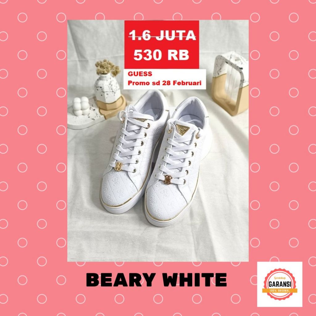 Sepatu sneakers pria Guess BEARY original 100%