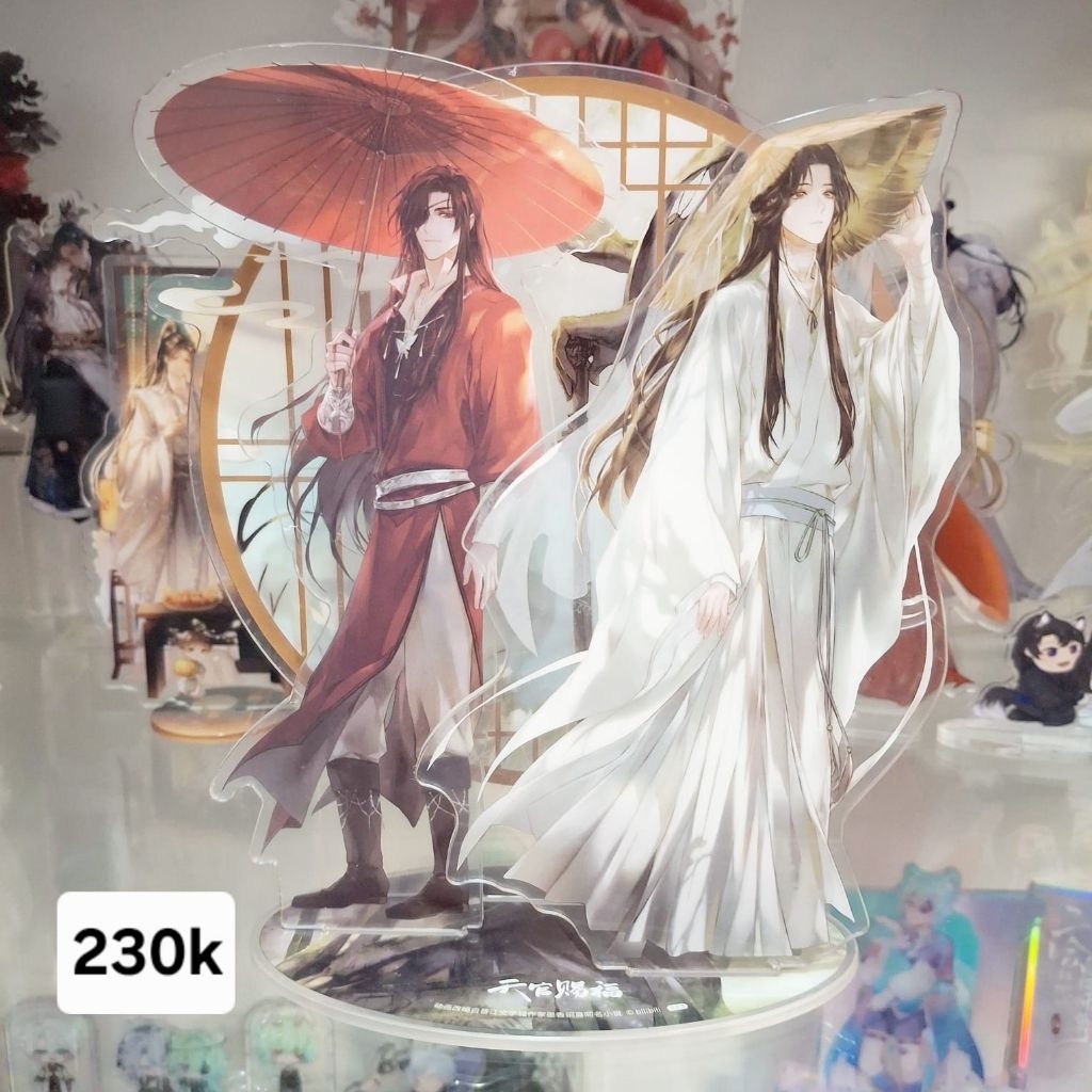 Hualian TGCF Hua Cheng Xie Lian Official Acrylic Standee Donghua Artbook Bonus Official Heaven Offic