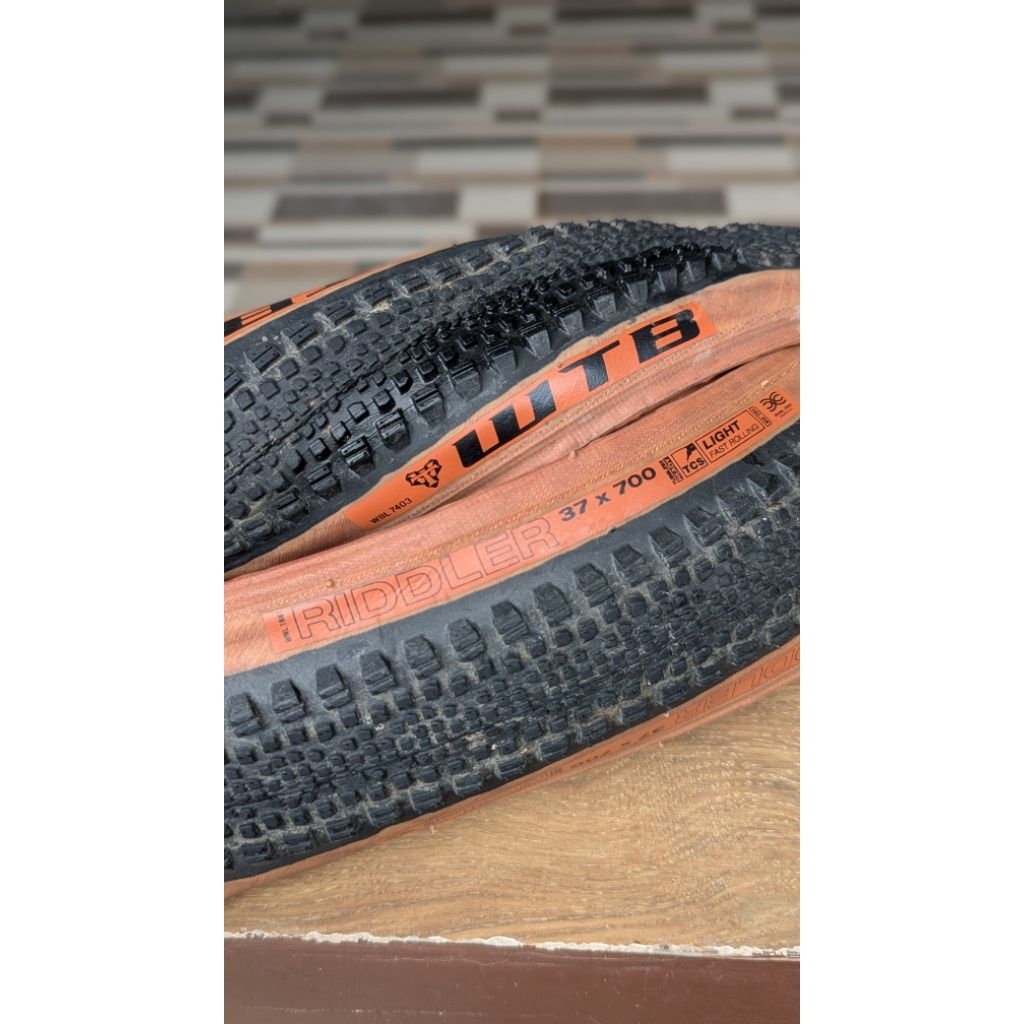 WTB RIDDLER 700 X 37C BARU 1 X PEMAKAIAN. schwallbe smart sam
