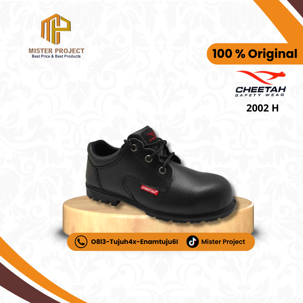 Sepatu Safety Cheetah 2002H / Sepatu Proyek Cheetah/Cheetah 2002 H - Sepatu Safety