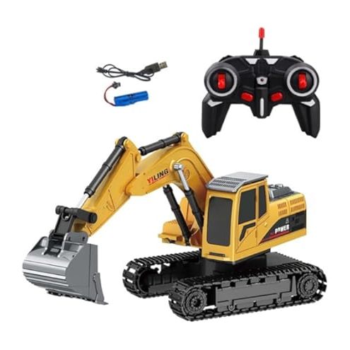 MAINAN RC Excavator Mega Spray Builder Mainan Remote Control Yiling Excavator
