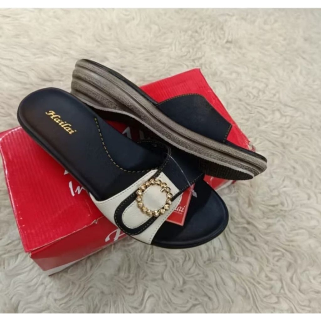 sandali hailai wedges rendah gasper
