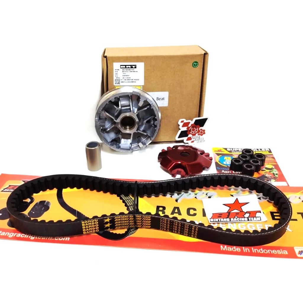 PAKET RUMAH PULLY + VBELT + ROLLER BRT BEAT FI NON ESP SCOOPY FI NON ESP VARIO 110 FI NON ESP STATER