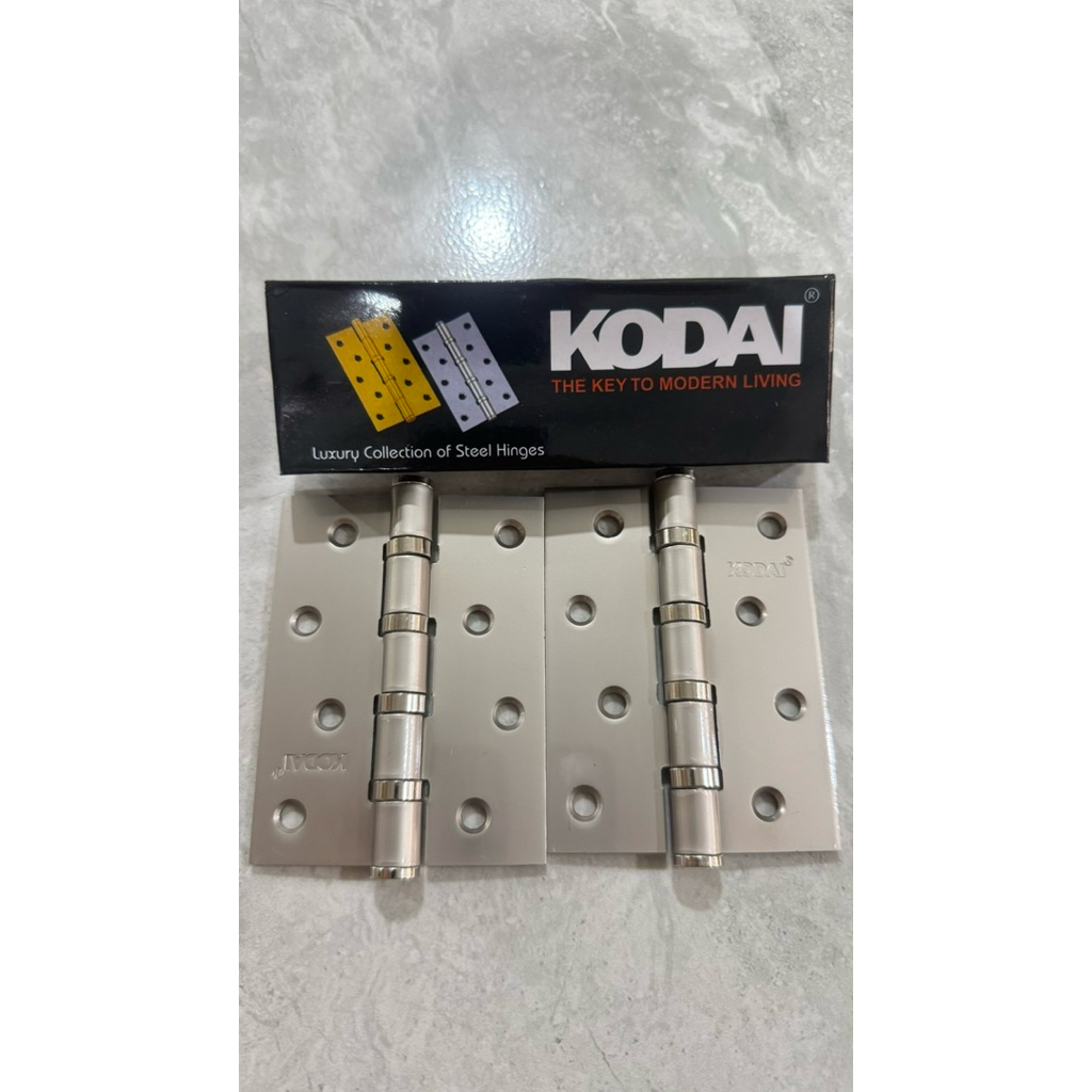 engsel jendela/engsel pintu  KODAI 4" (4in) harga per set ( 2pc) + skrup