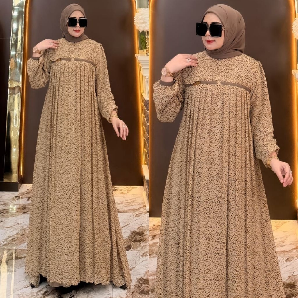 Elnara vol 4 Series Dress Set Hijab by Mahhida