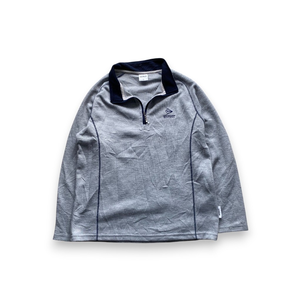 Crewneck Dunlop Refined Half Zipper Sweatshirt