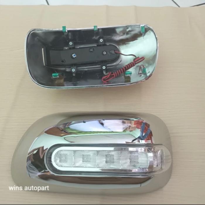 Cover spion lampu mobil Avanza vvti new 2007 2008 2009 2010 2011 type G chrome