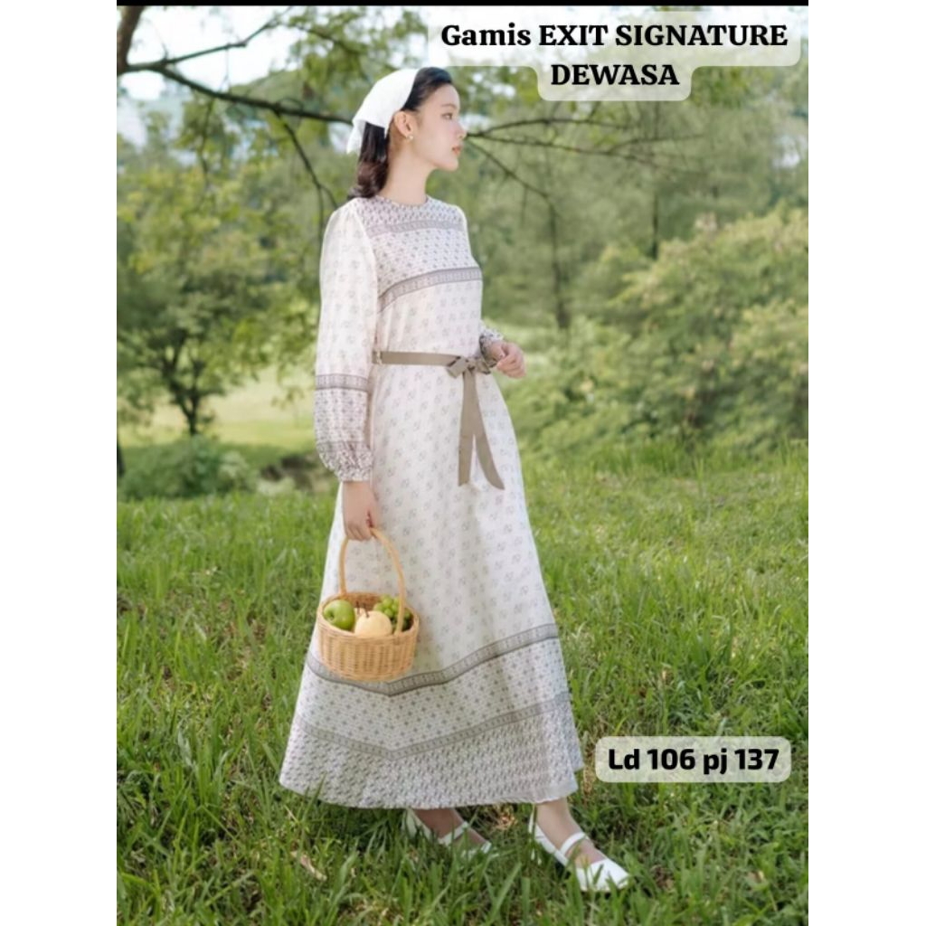 gamis exit siqnature