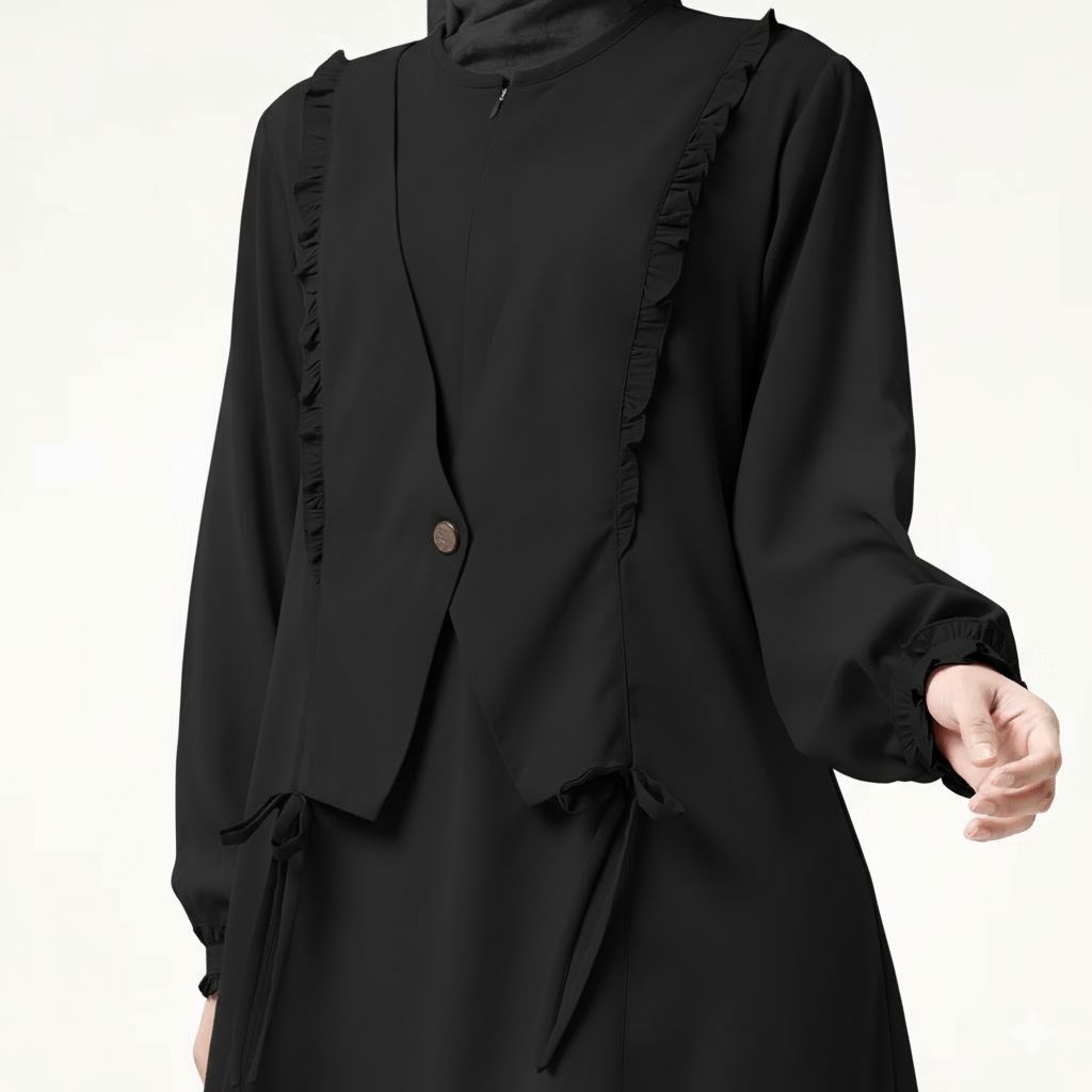 Rabbani Dresslim Exclusive Delina Gamis Hitam