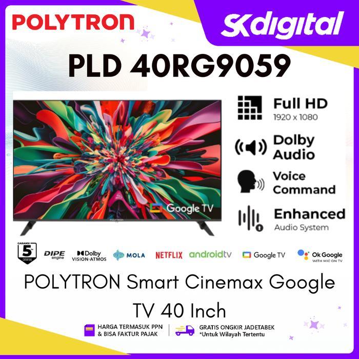 TV Polytron PLD 40RG9059 Smart Cinemax TV 40 inch