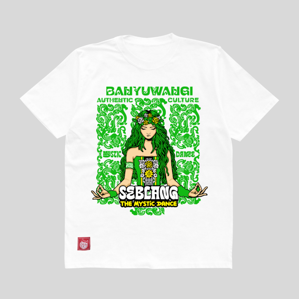 [RU] SEBLANG DANCE T-SHIRT ASLI BANYUWANGI | REPUBLIK USING | KAOS OLEH-OLEH KHAS KOTA BANYUWANGI | 