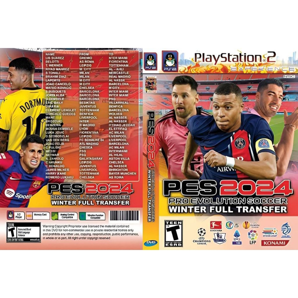 KASET PS2 PES 2025-KASET PS2 PES 2024 TERBARU-KASET PS2 PES 2024-KASET PS2 BOLA PES 2024-KASET PES T
